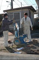 東京で北欧住宅(スウェーデンハウス)に暮らすの画像 地盤調査3